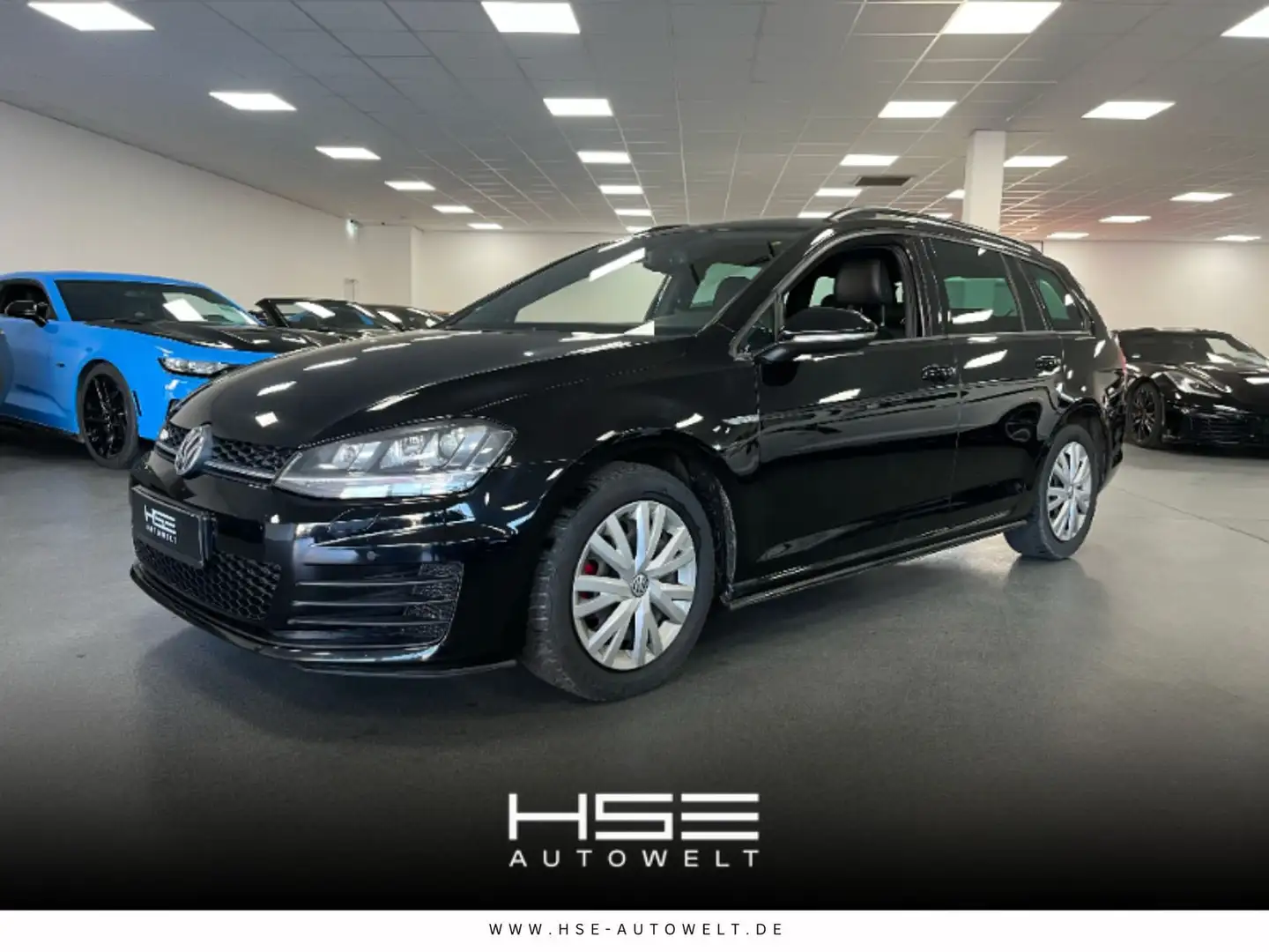Volkswagen Golf GTD/ Schalter/ Zahnriemen gew./ VOLL-Sheft/ 2. Hd Schwarz - 1