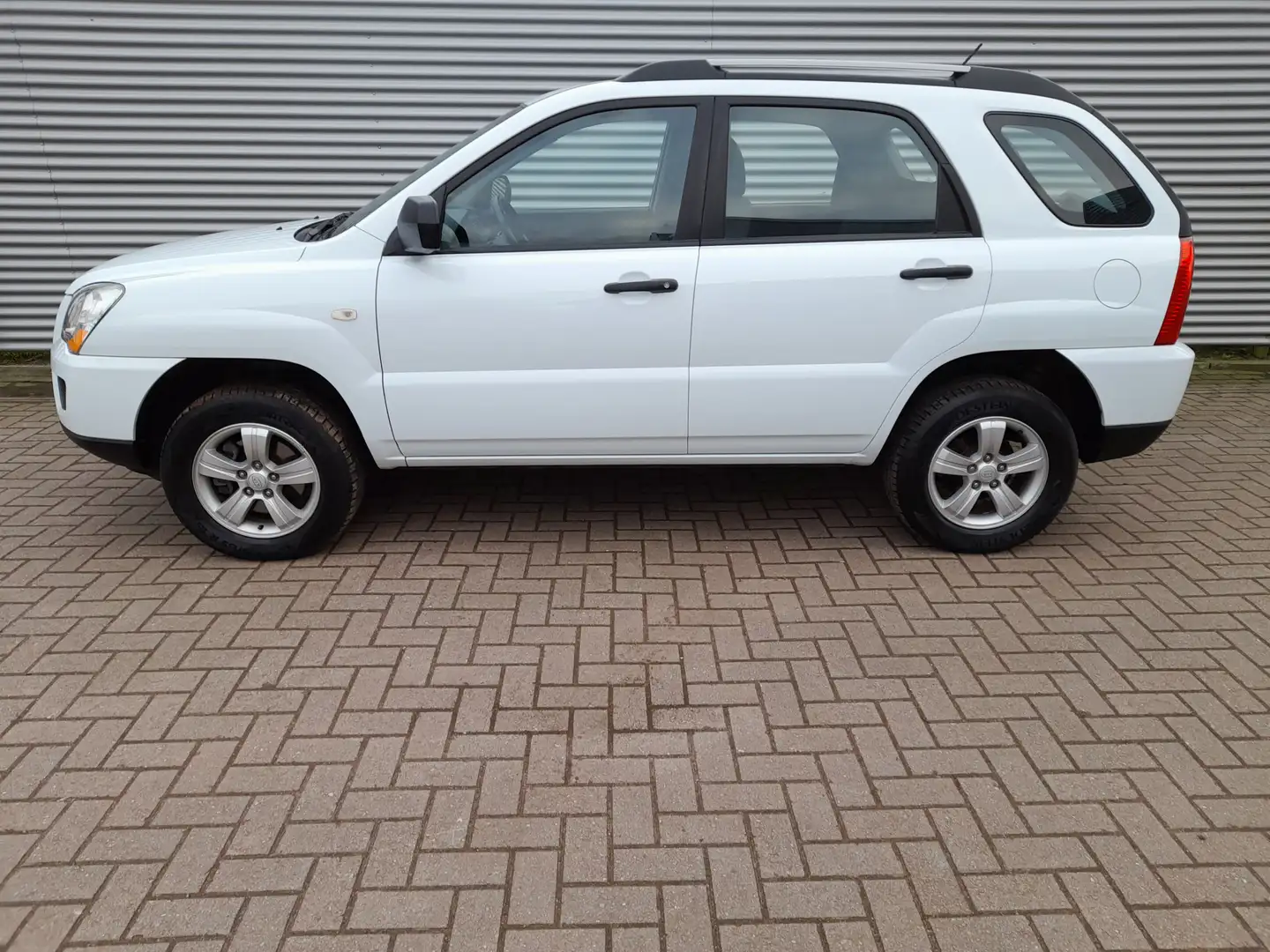 Kia Sportage 2.0 mag 1400 kg trekken! | Airco | recent 4 nw ban Blanc - 2