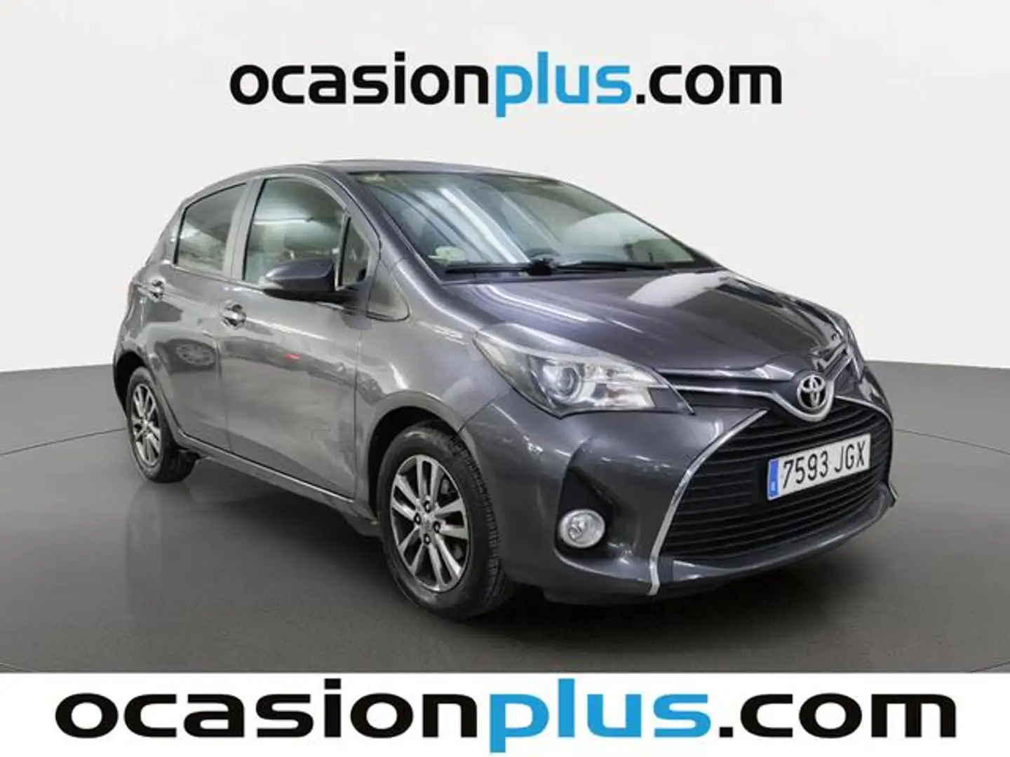 Toyota Yaris 1.4D-4D Active Gris - 2
