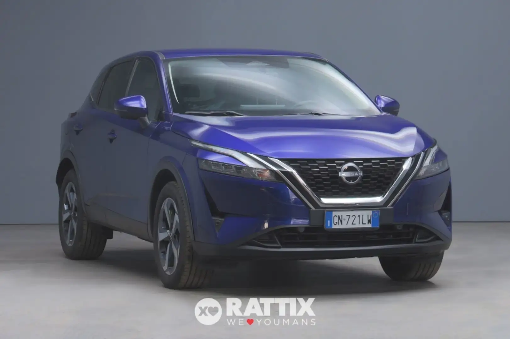 Nissan Qashqai 1.3 Mhev 158CV N-Connecta Xtronic Bleu - 1