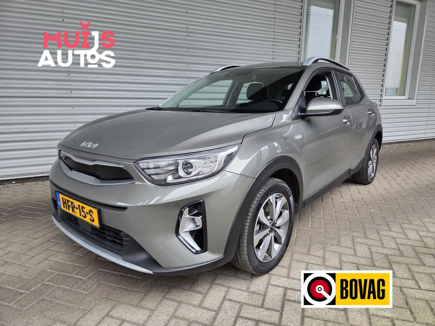 Kia Stonic 1.0 T-GDi MHEV DynamicLine Groen - 1