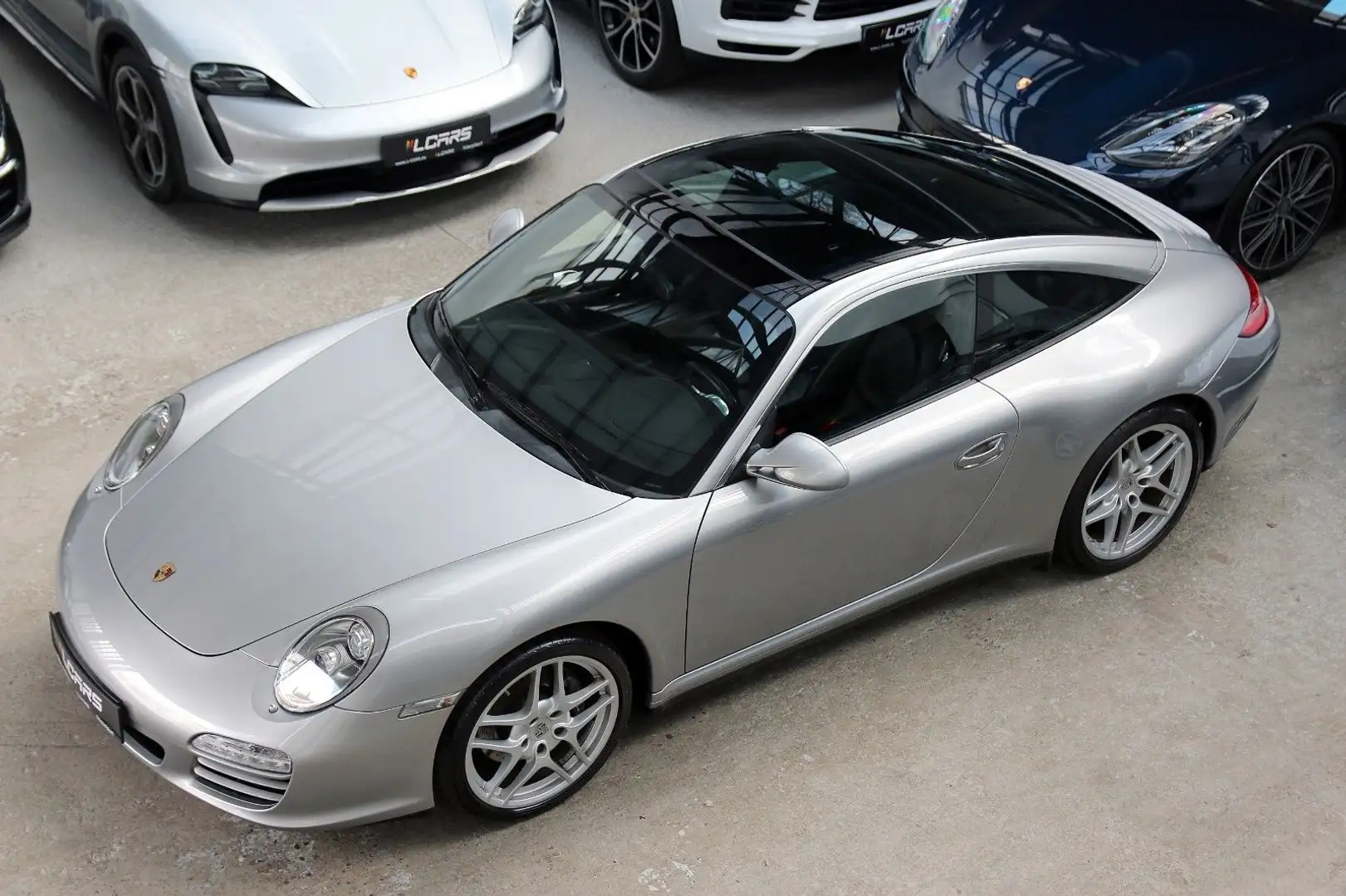 Porsche 997 Targa 4 PDK Sport Chrono Bose Tempomat 19" Plateado - 1