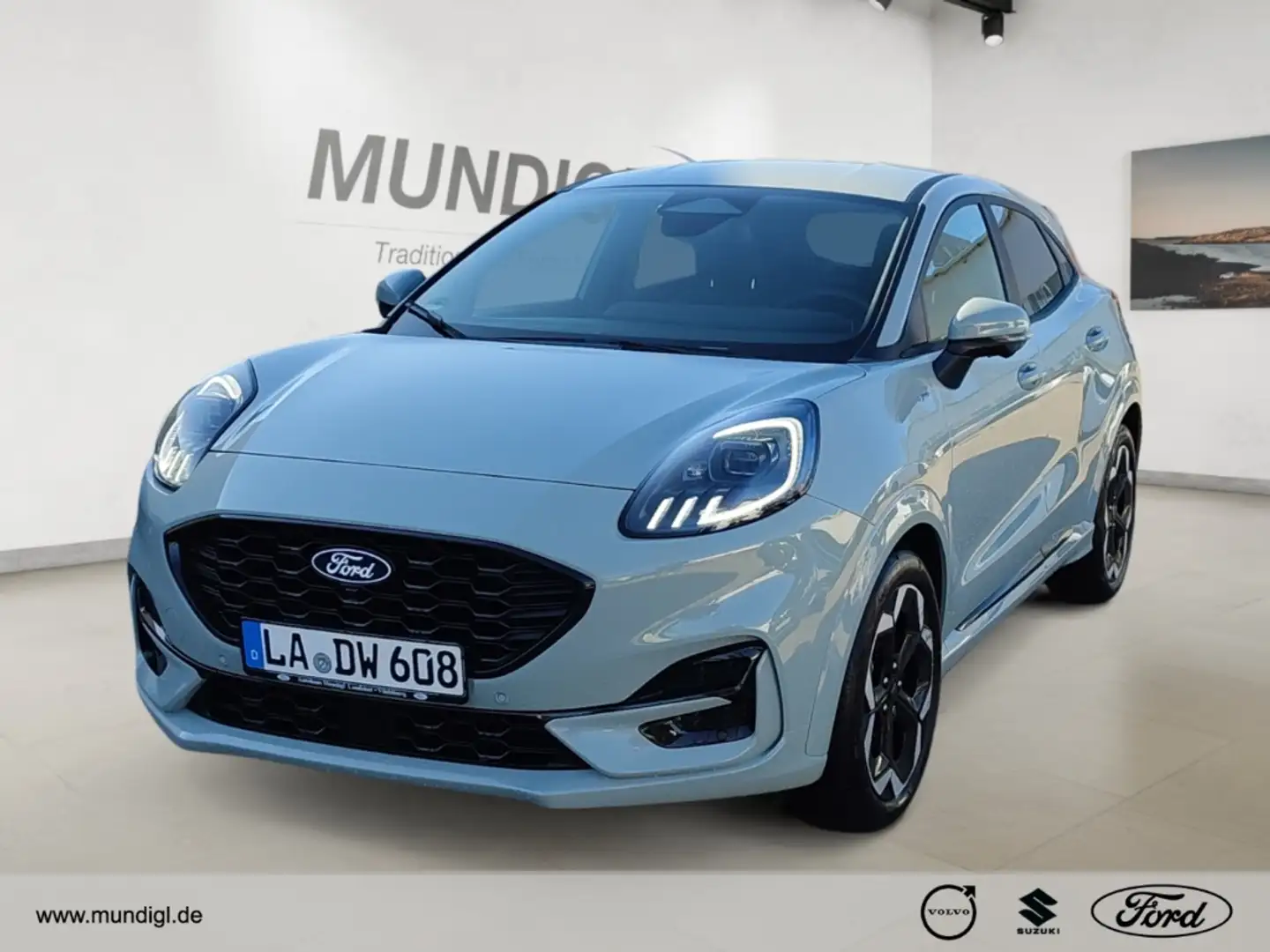 Ford Puma ST-Line NAVI ACC Autom Klimaaut RFK SHZ FSH LRH LE Grau - 1