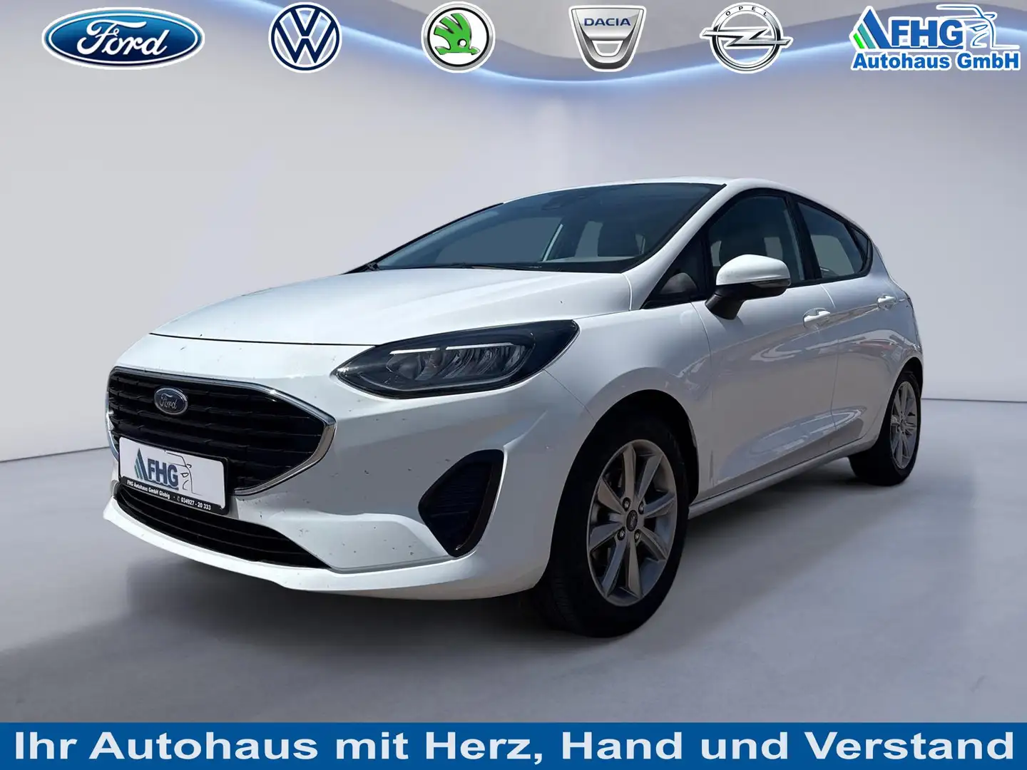 Ford Fiesta 1.0 EcoBoost Cool&Connect 100PS SHZ-PDC-Winterr... Blanc - 1