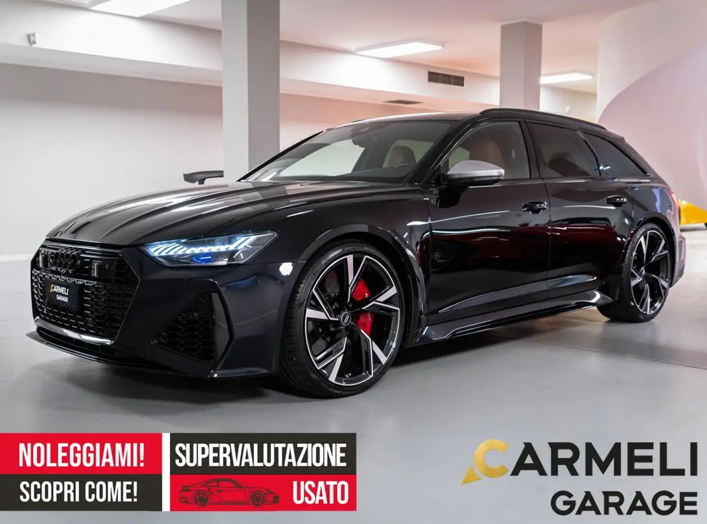 Audi RS6 AVANT 4.0 TFSI MHEV V8 quattro Tiptronic -IVA Noir - 1