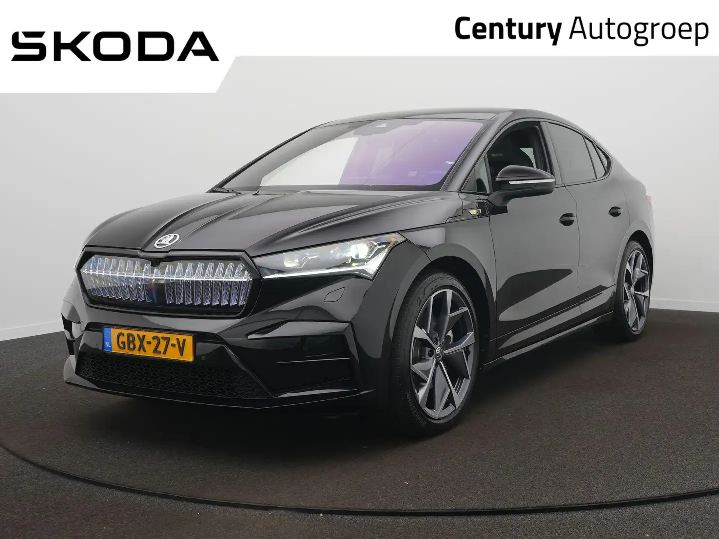 Skoda Enyaq Coupe RS 82 kWh 21 inch + business upgrade pakket Noir - 1