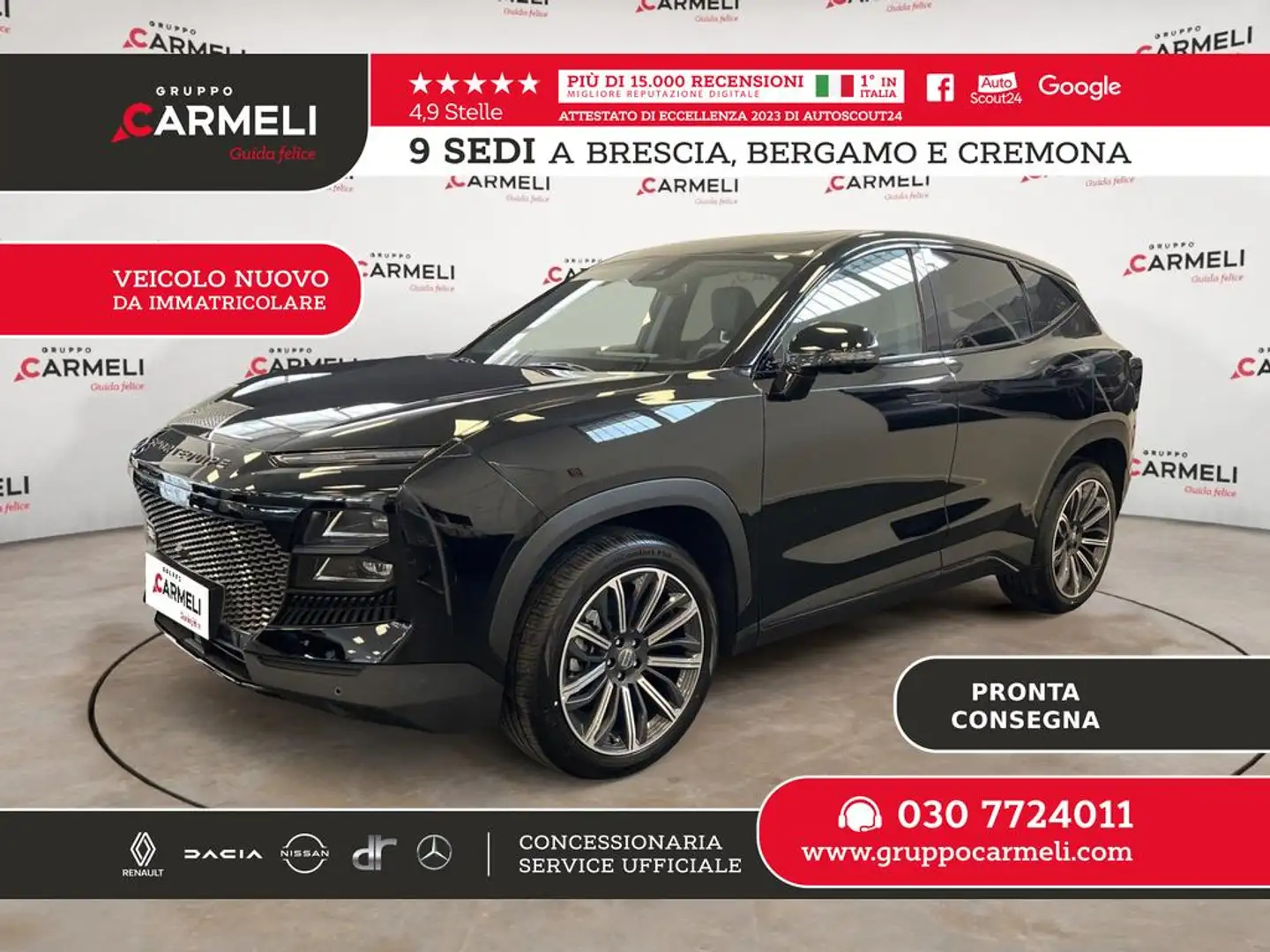 Sportequipe Sportequipe 6 GT 1.5 turbo Gpl dct -GPL-CERCHI 20"-156 Nero - 1