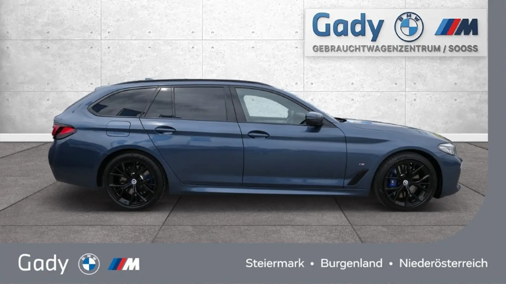 BMW 530 d 48 V xDrive Blau - 2