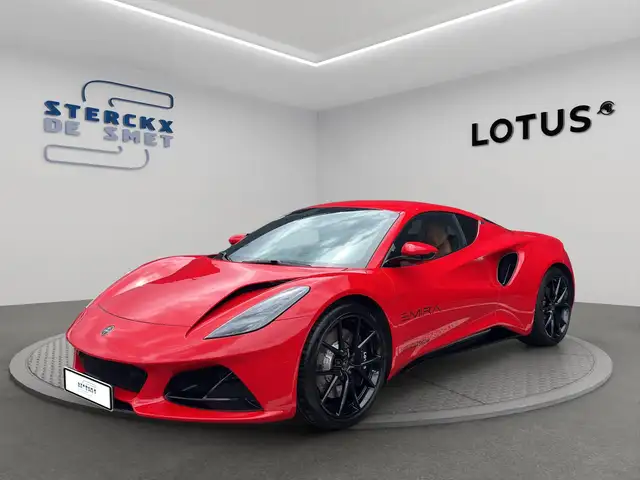 Lotus Emira DEMO - TURBO SE - VIVD RED - TAN NAPPA