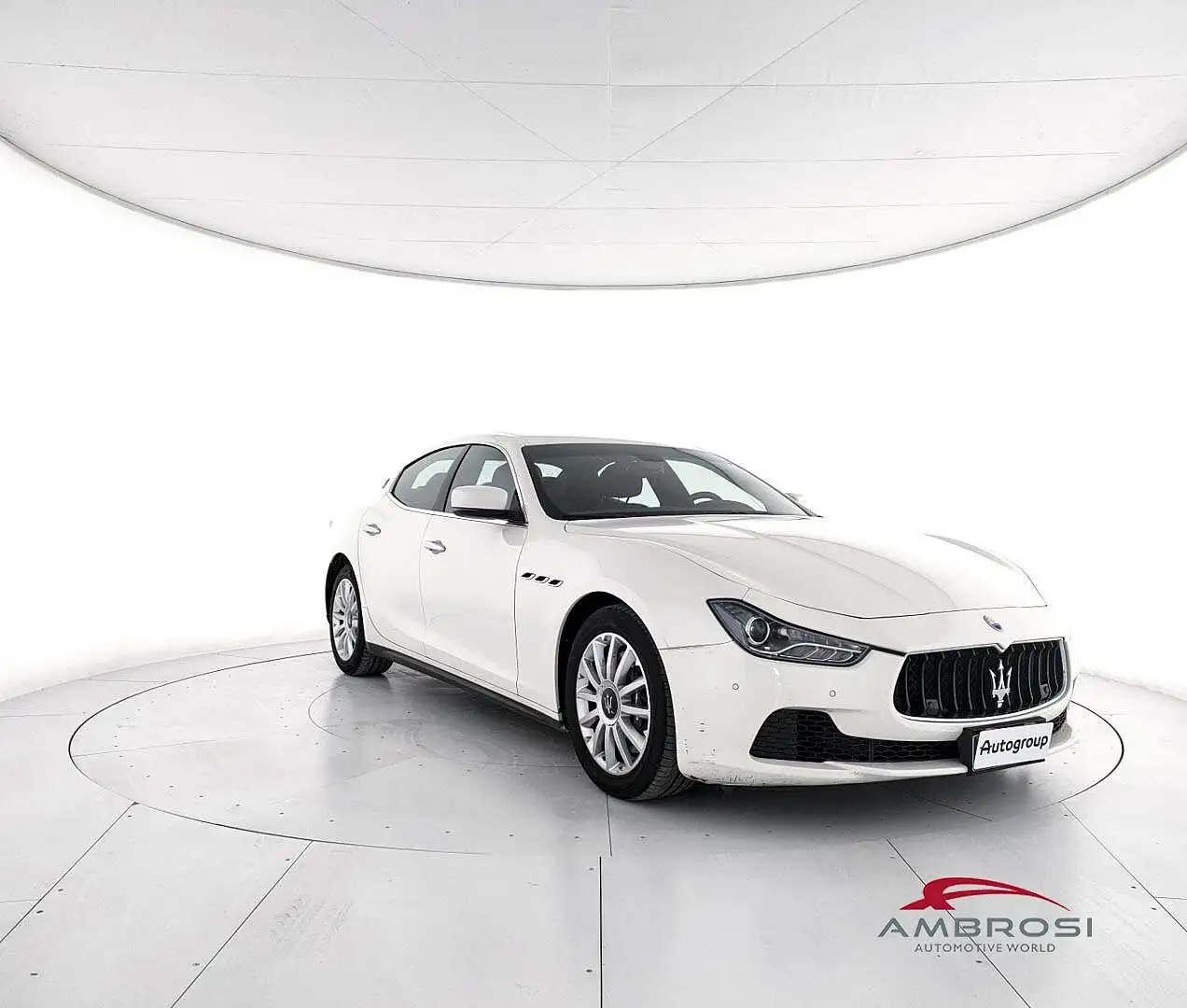 Maserati Ghibli Ghibli V6 Diesel Auto Blanc - 2