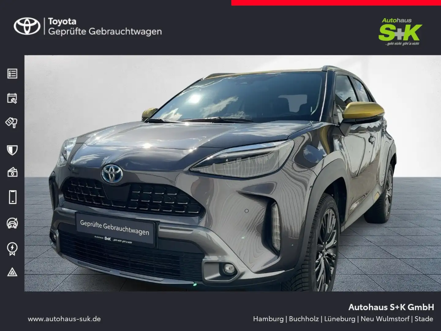 Toyota Yaris Cross 1.5 Hybrid Adventure FWD*CARPLAY+SAFETYSENSE**** Gri - 1