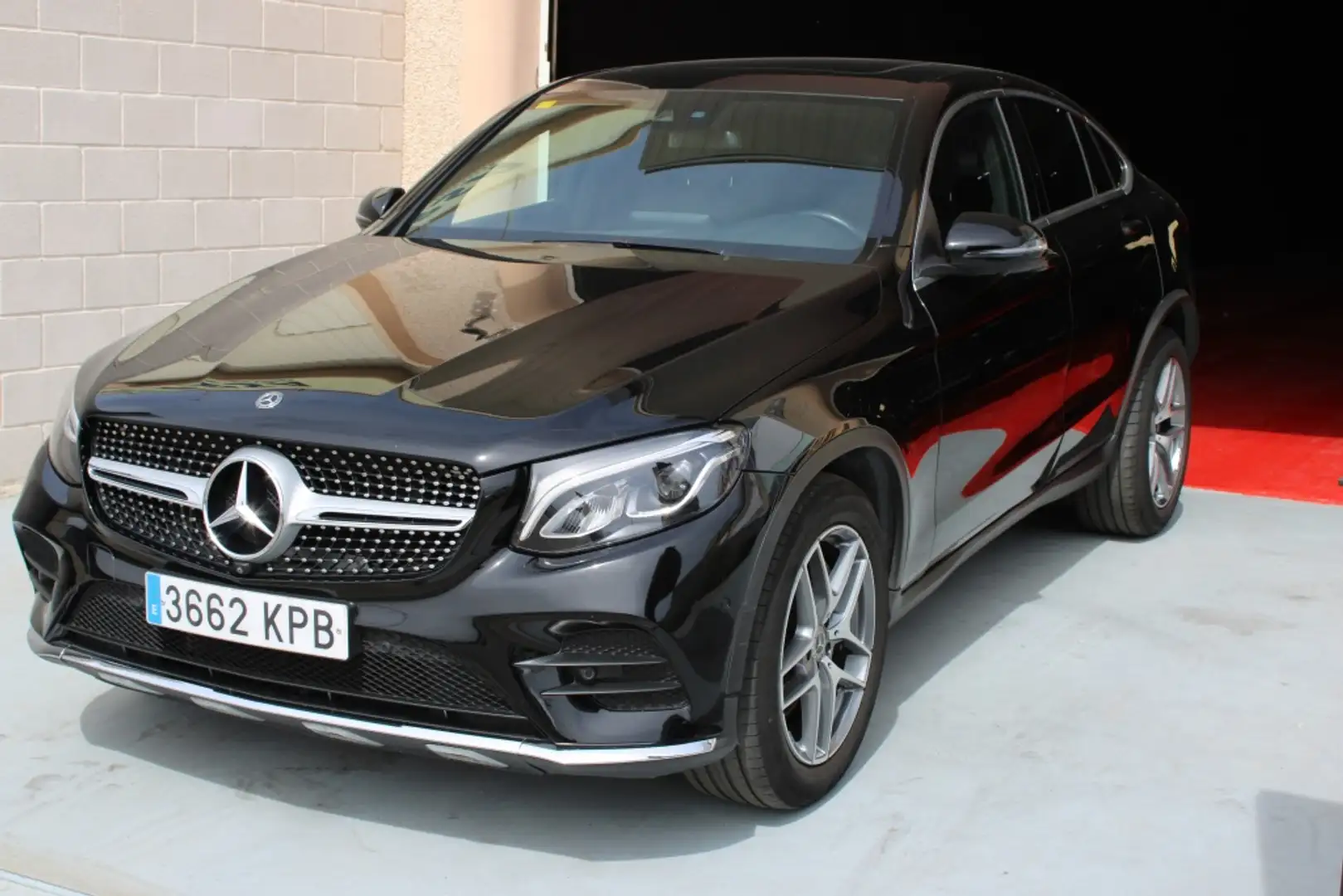 Mercedes-Benz GLC 250 Coupé 4Matic Aut. Negro - 2