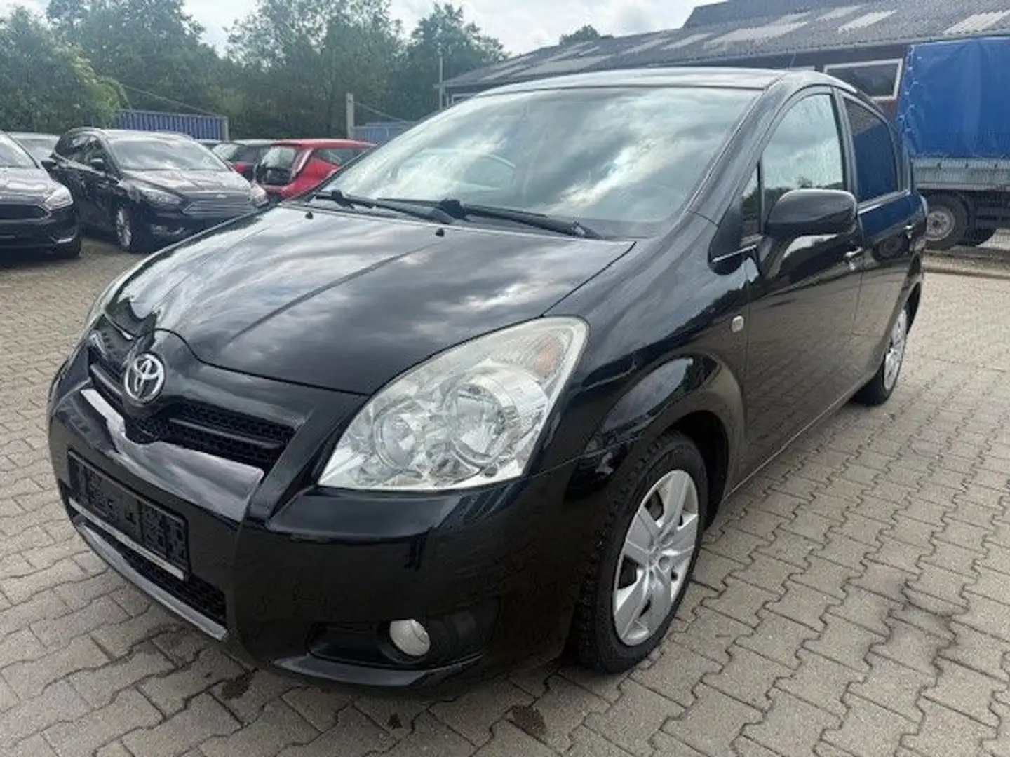 Toyota Corolla Verso 1.8 Team AHK 7Sitz 1Hand Tüv Neu!! Noir - 1