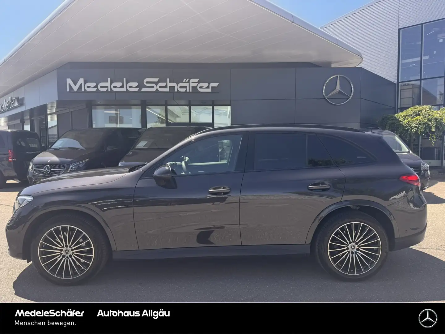 Mercedes-Benz GLC 200 GLC 200 4M AMG Night AHK LED Kam Parktr 20" Grigio - 2
