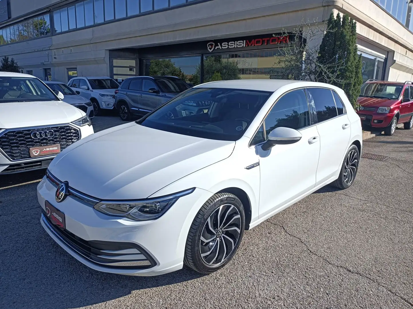 Volkswagen Golf 1.5 tgi Style 130cv dsg Blanc - 1