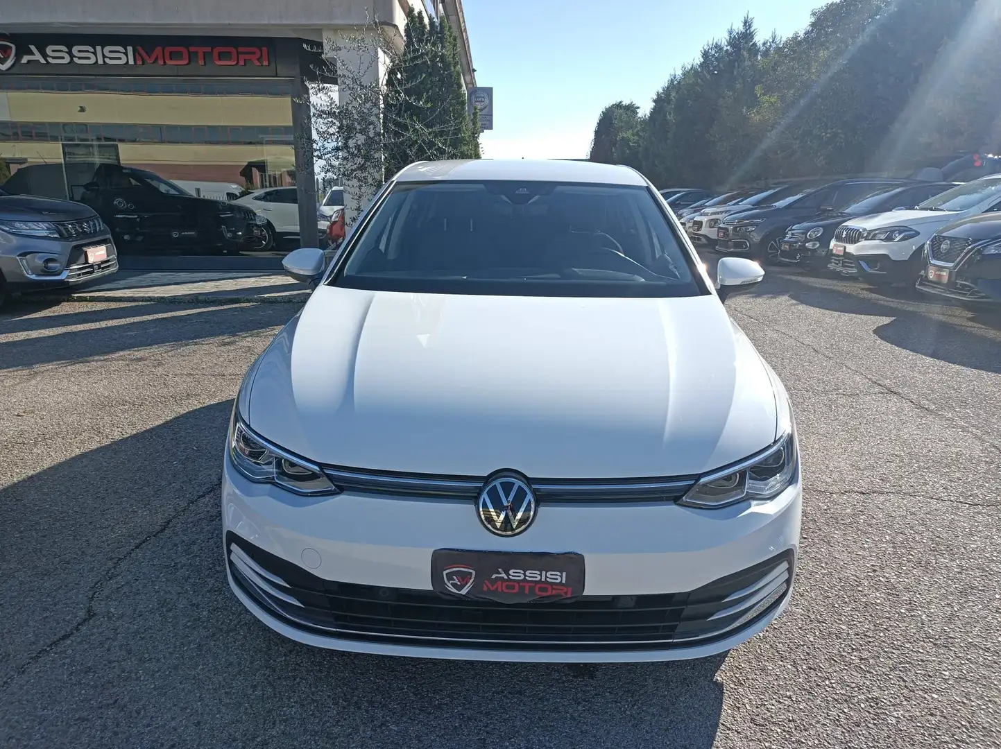 Volkswagen Golf 1.5 tgi Style 130cv dsg Blanc - 2