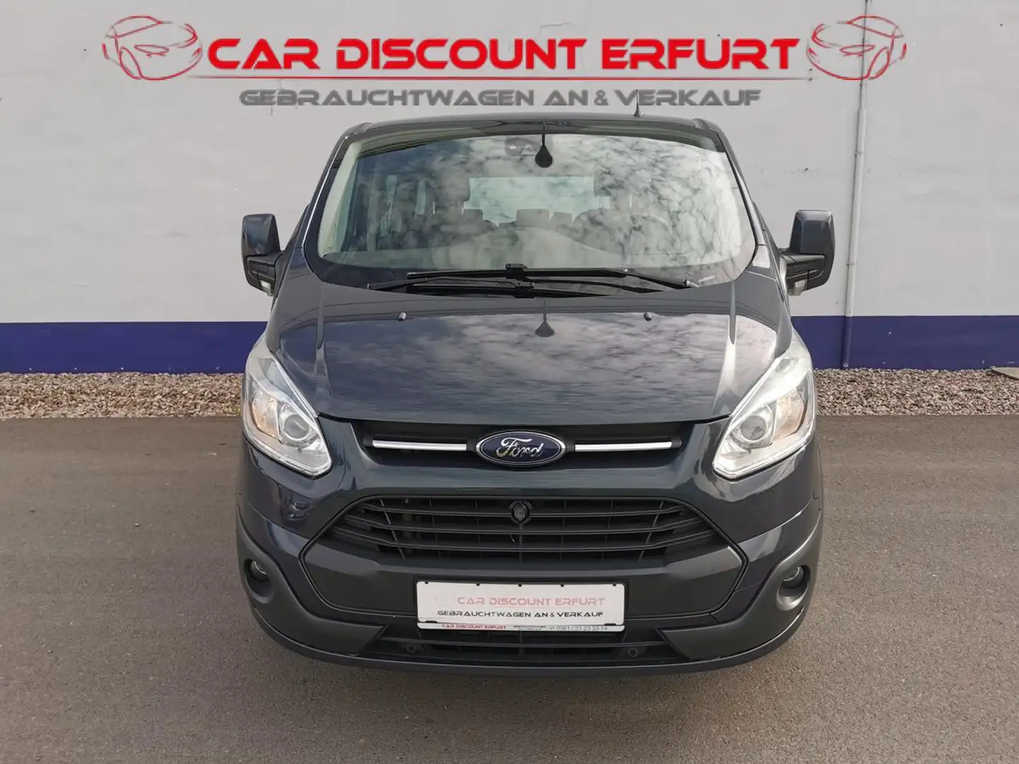 Ford Tourneo Custom 300 L1 Titanium-Klima-Kamera-8-Sitze-AHZV- Grau - 1