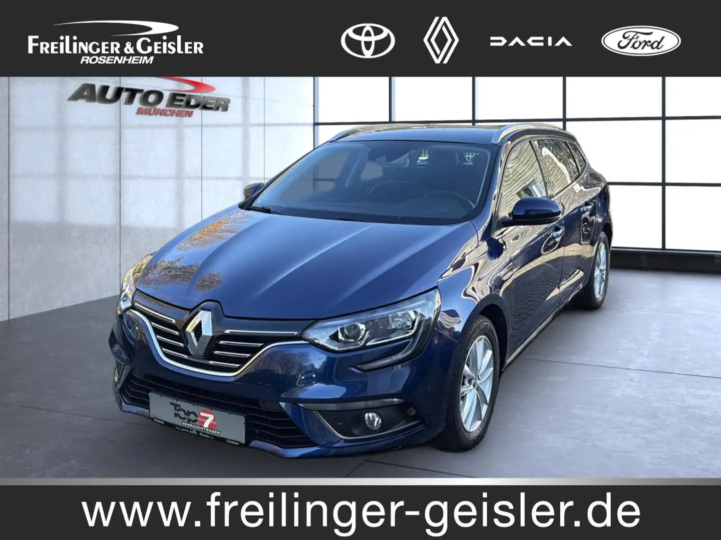 Renault Megane Intens Bluetooth Navi Klima Einparkhilfe Blau - 1