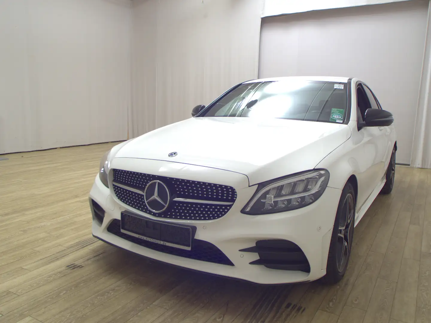 Mercedes-Benz C 300 AMG Line Navi Night LED ACC KeyLess vc Weiß - 2