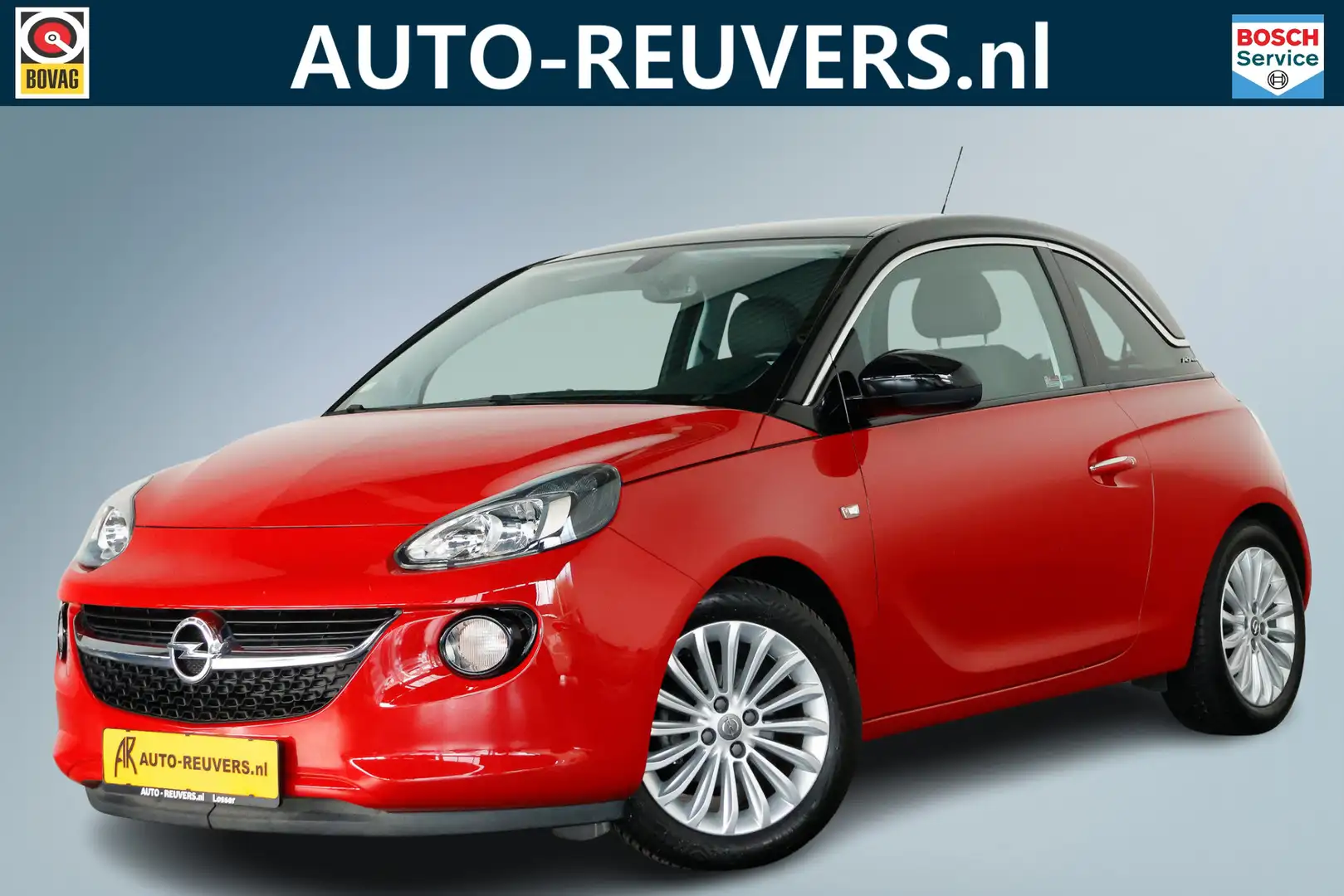 Opel Adam 1.4 64kw Unlimited Panorama / Carplay / Cruise / A Red - 1