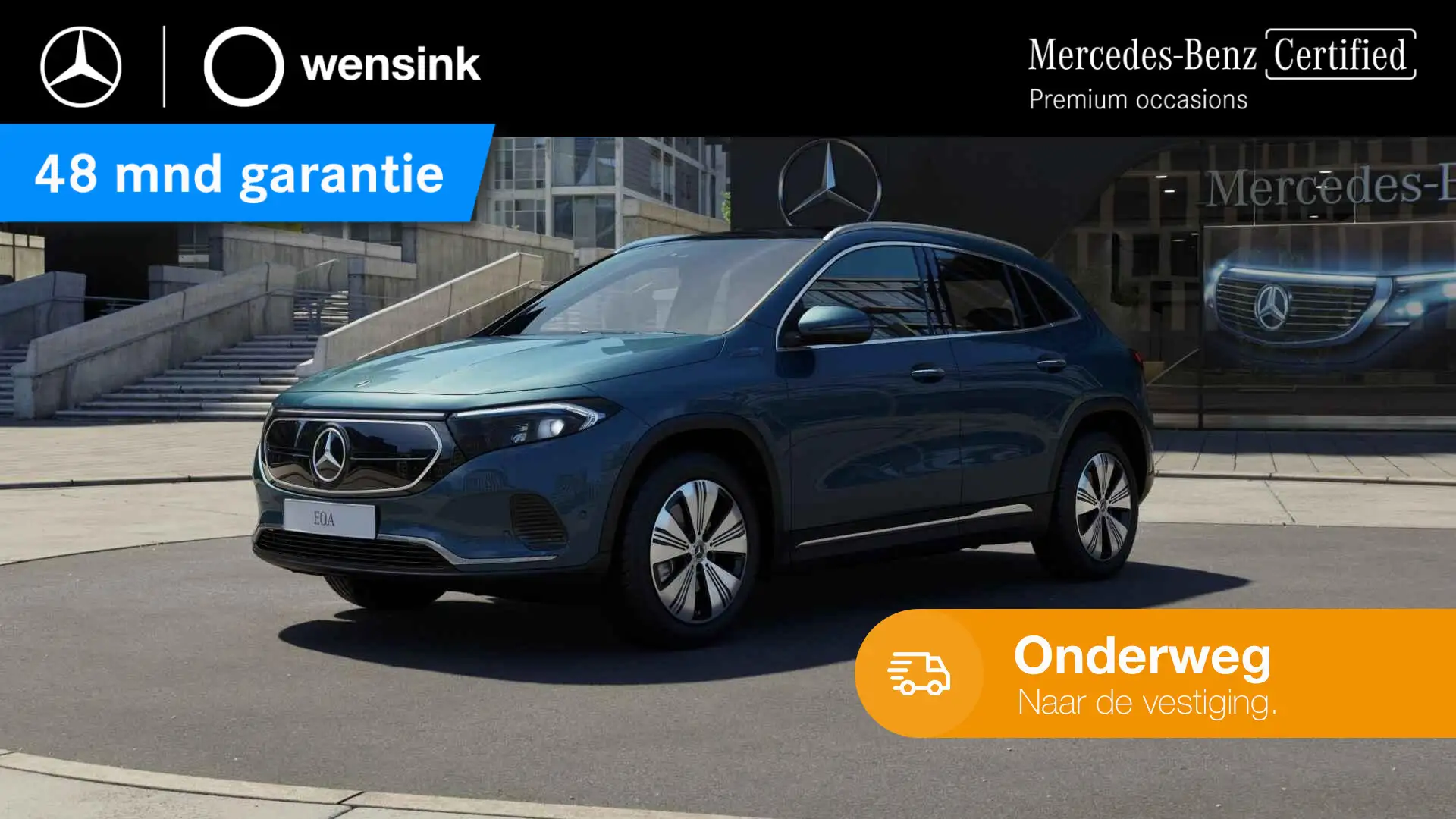 Mercedes-Benz EQA 250 Business Solution Luxury 67 kWh | Premium pakket | Blauw - 1