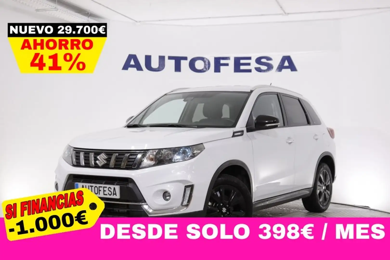 Suzuki Vitara 1.4 T ALL GRIP GLX 4WD 140cv 5P # BOLA, NAVY Blanco - 1