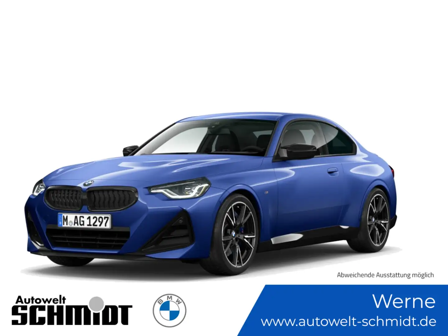 BMW 240 M240i xDrive Coupe / NP= 72.470,- / Adapt LED / Bleu - 1