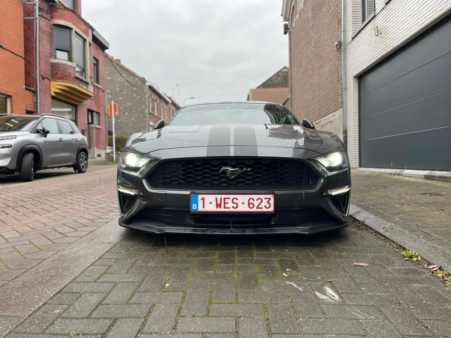 Ford Mustang 2.3 EcoBoost (EU6.2) Szary - 1