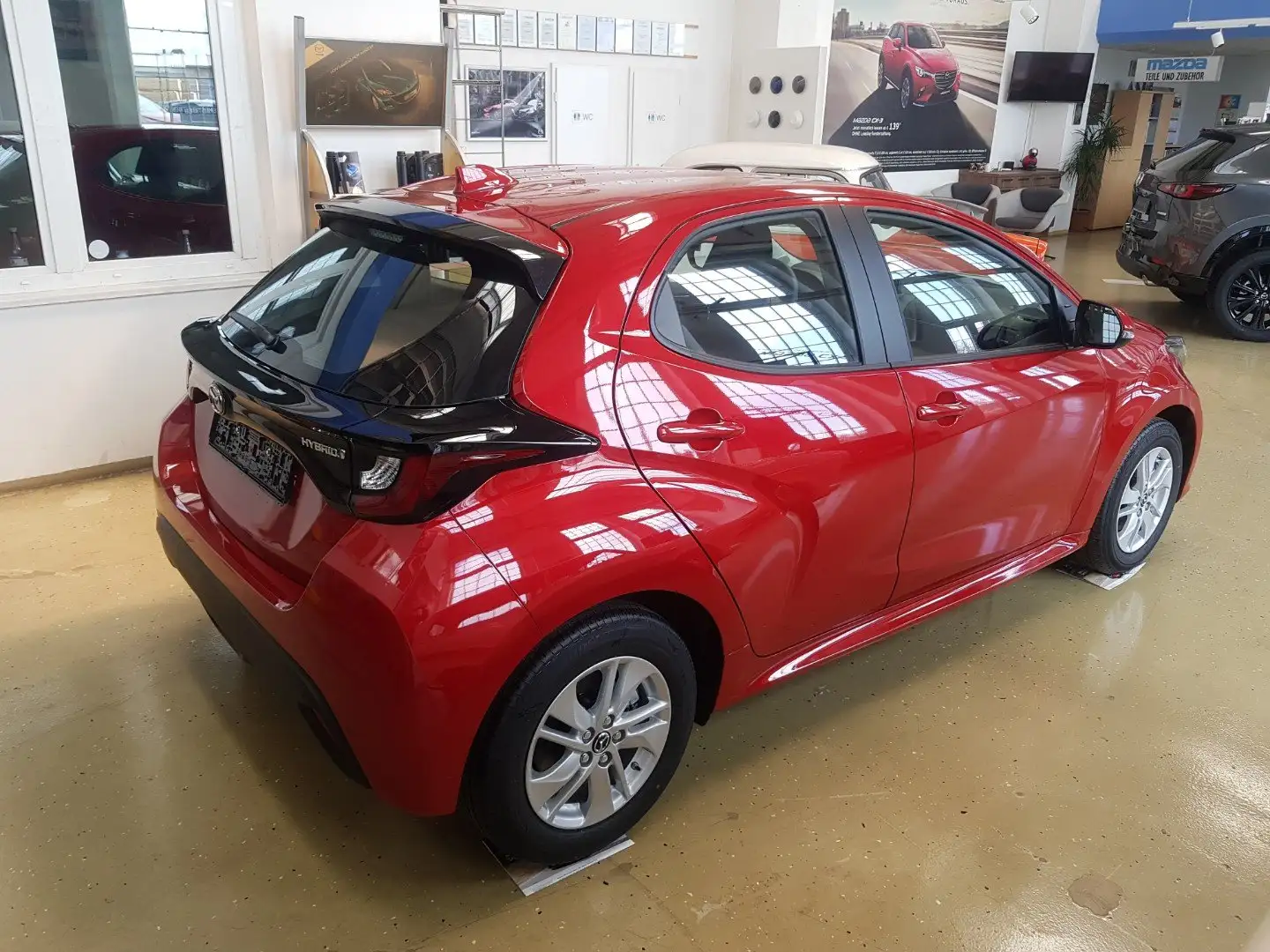 Mazda 2 ❤Hybrid/Agile/ Automatik/wenig Km❤ Rot - 2
