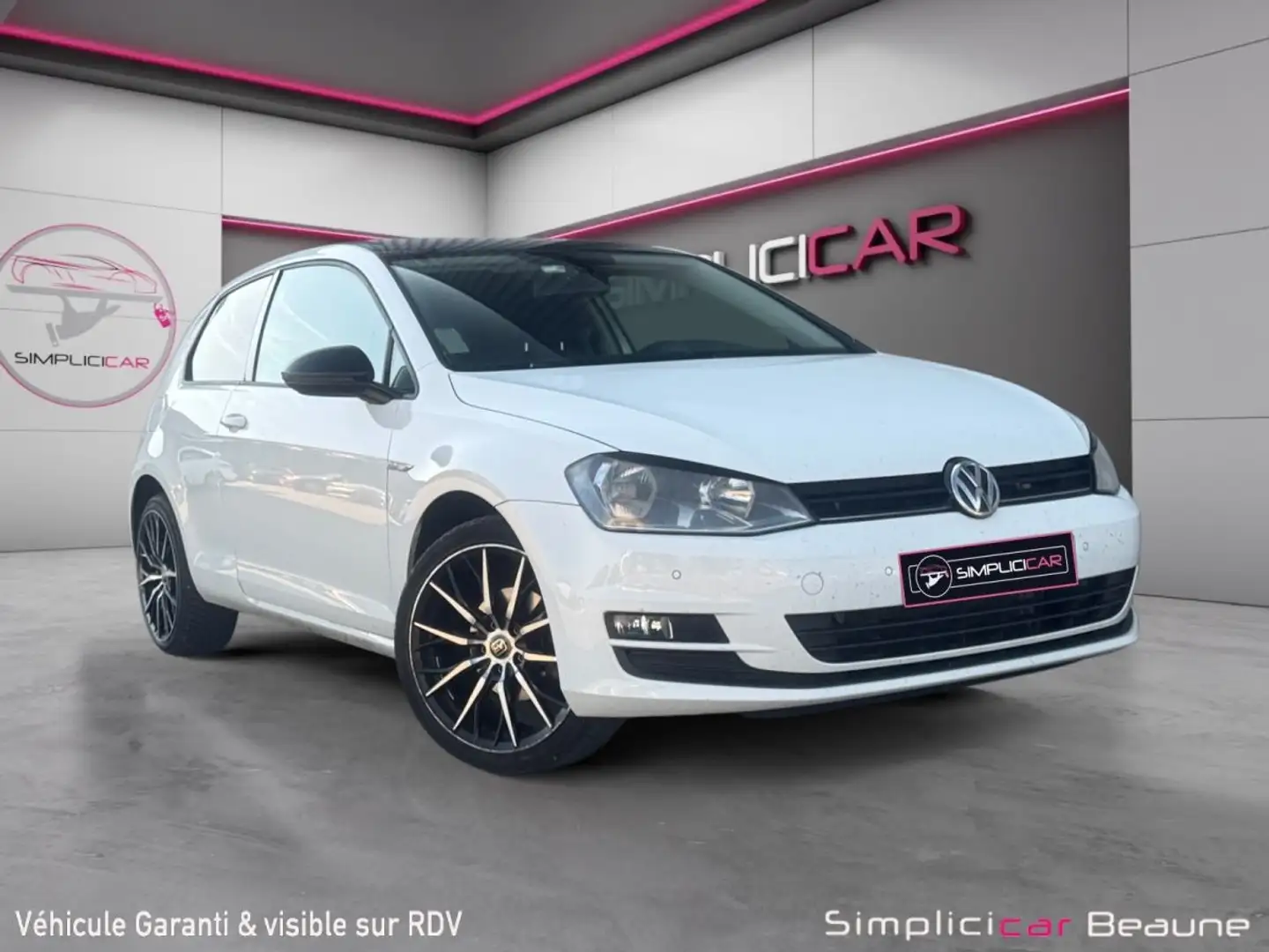 Volkswagen Golf 2.0 TDI 150 BlueMotion Technology FAP Cup Blanc - 1