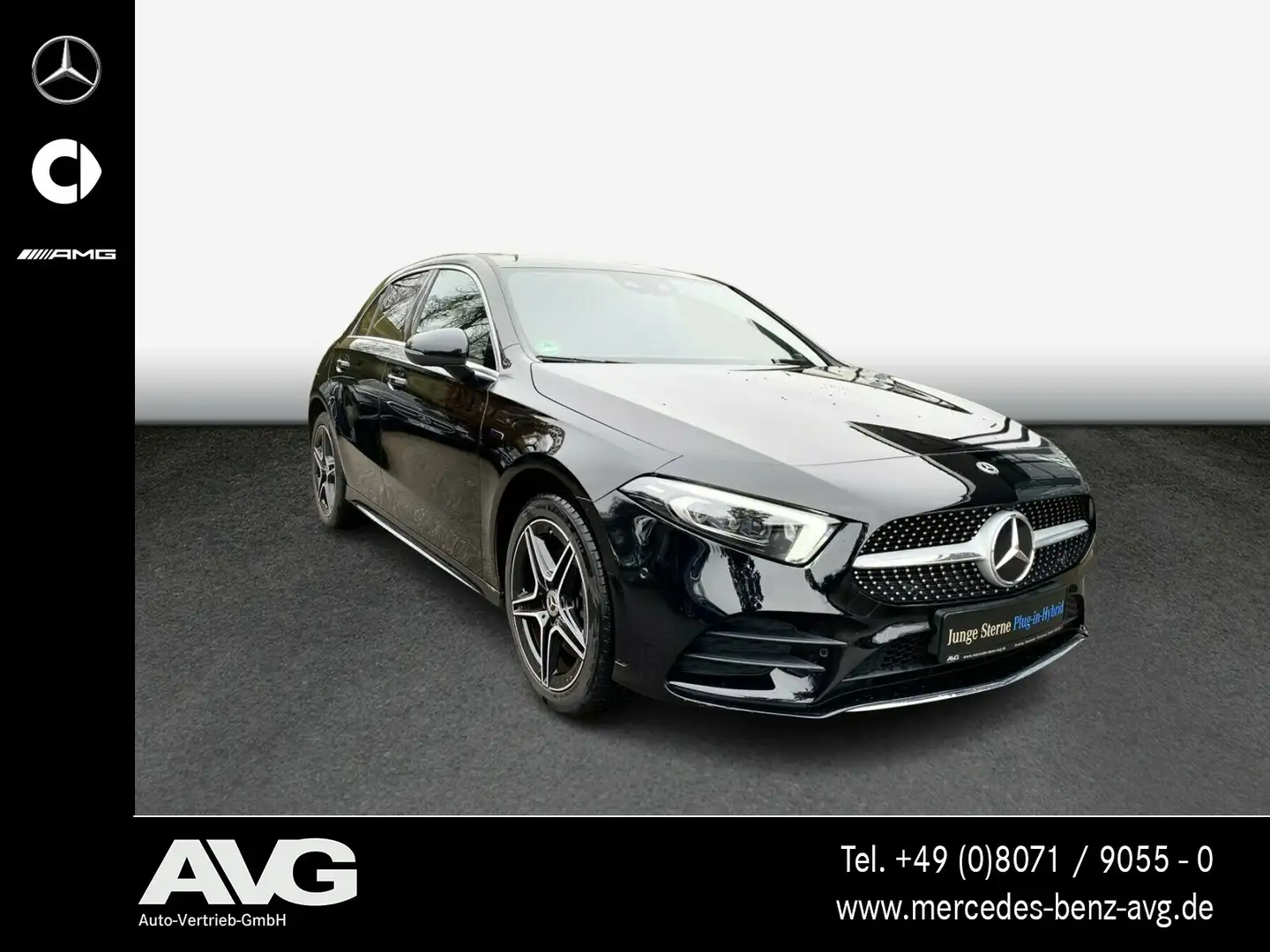 Mercedes-Benz A 250 A 250 e Kompakt NAVI-PREM|360°|BURM®|MBEAM|AMG Schwarz - 2
