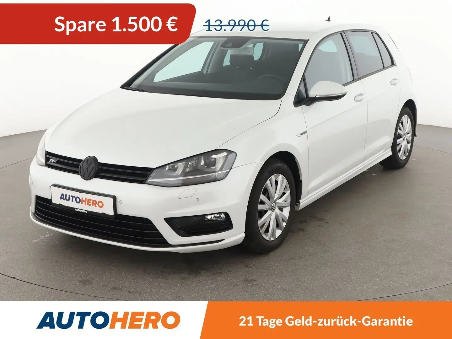Volkswagen Golf 1.6 TDI Allstar BMT*NAVI*XENON*CAM*PDC*SHZ* White - 1