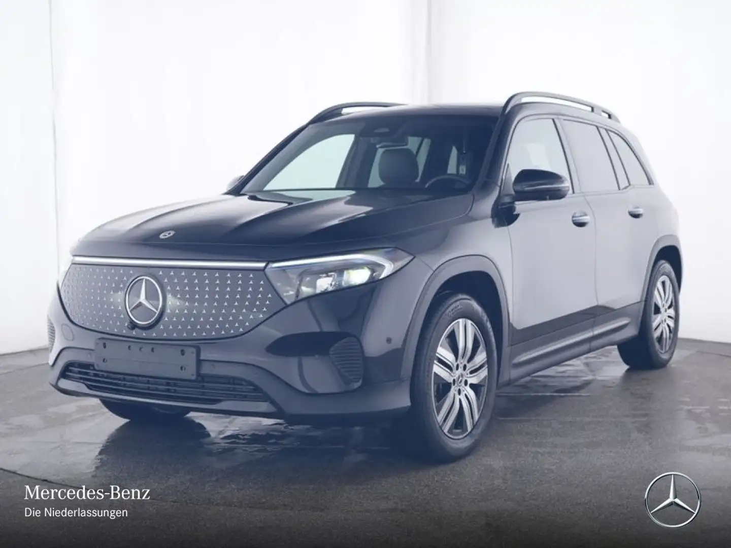 Mercedes-Benz EQB 300 4M ELECTRICART+NIGHT+PLUS-PAKET+PANO+360 Schwarz - 2