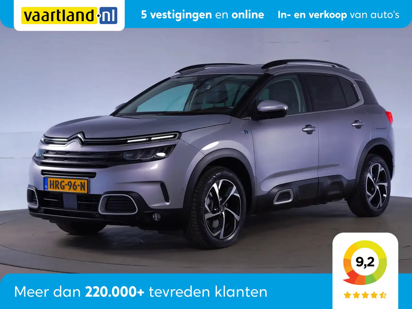 Citroen C5 Aircross 1.6 Plug-in Hybrid Feel [ Navi Camera Apple/Androi Grijs - 1