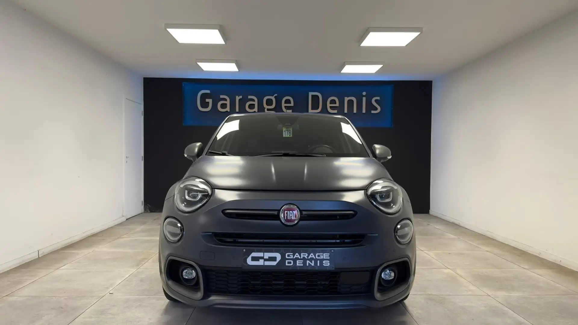 Fiat 500X 1.3 T4 Sport DCT *BOITE-AUTO*GPS+CAMERA*LED*CUIR* Grijs - 2