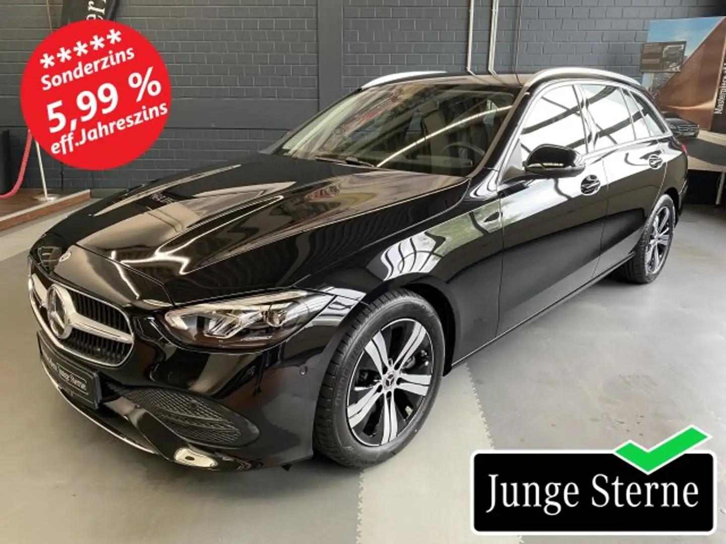 Mercedes-Benz C 200 C 200 T Avantgarde Adv. LED Kamera Ambiente Autom. Schwarz - 1