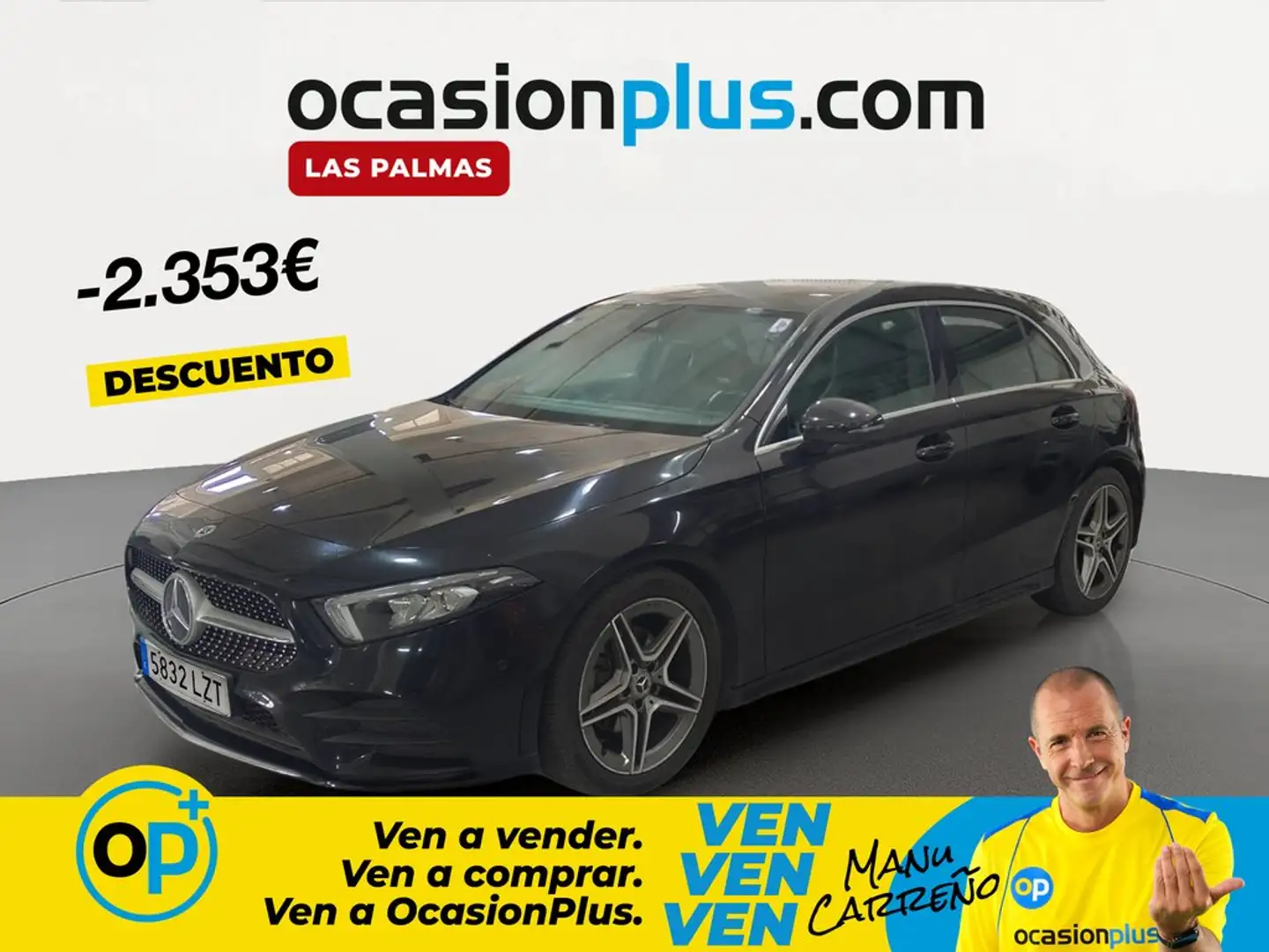 Mercedes-Benz A 200 7G-DCT Negro - 1