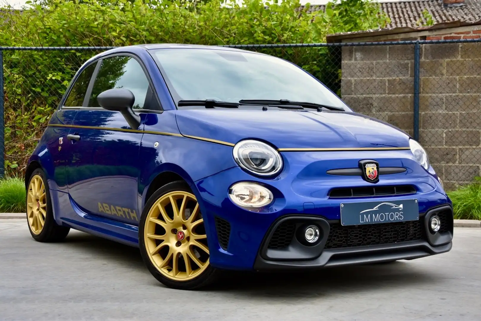 Abarth 595 1.4 T-Jet 1/2000 Scorpeonoro **Collector** Bleu - 1