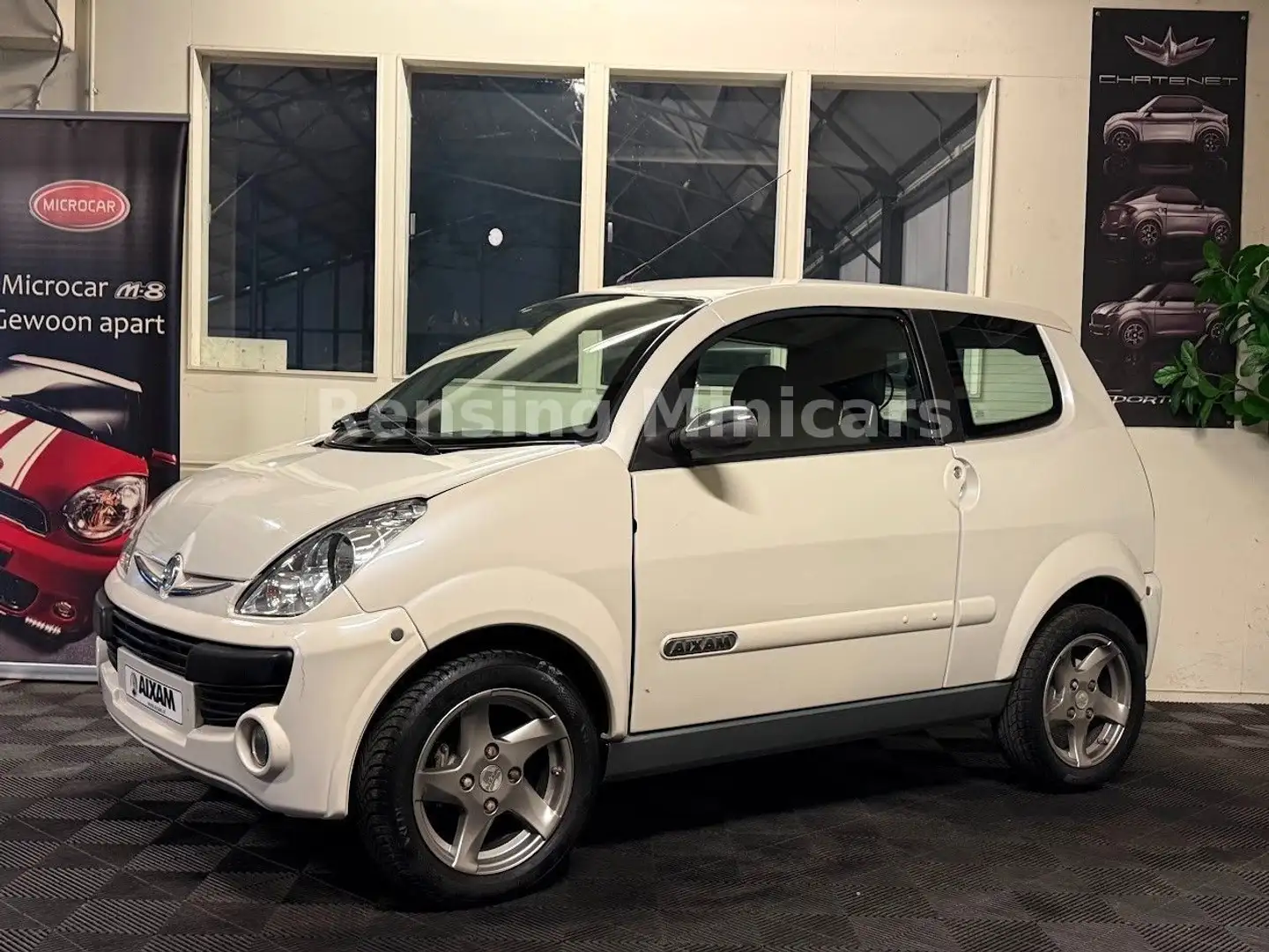 Aixam Roadline XL Mopedauto Leichtmobile Microcar 45KM Білий - 1