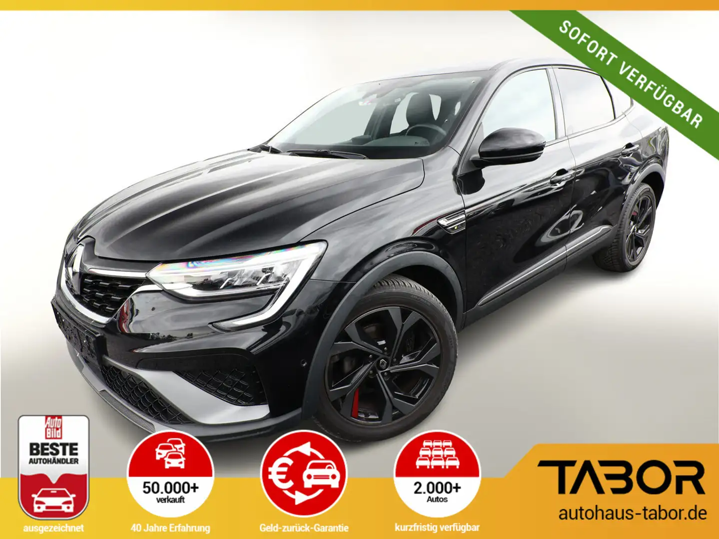 Renault Arkana TCe 160 EDC R.S. Line Leder Nav ACC Kam Schwarz - 1