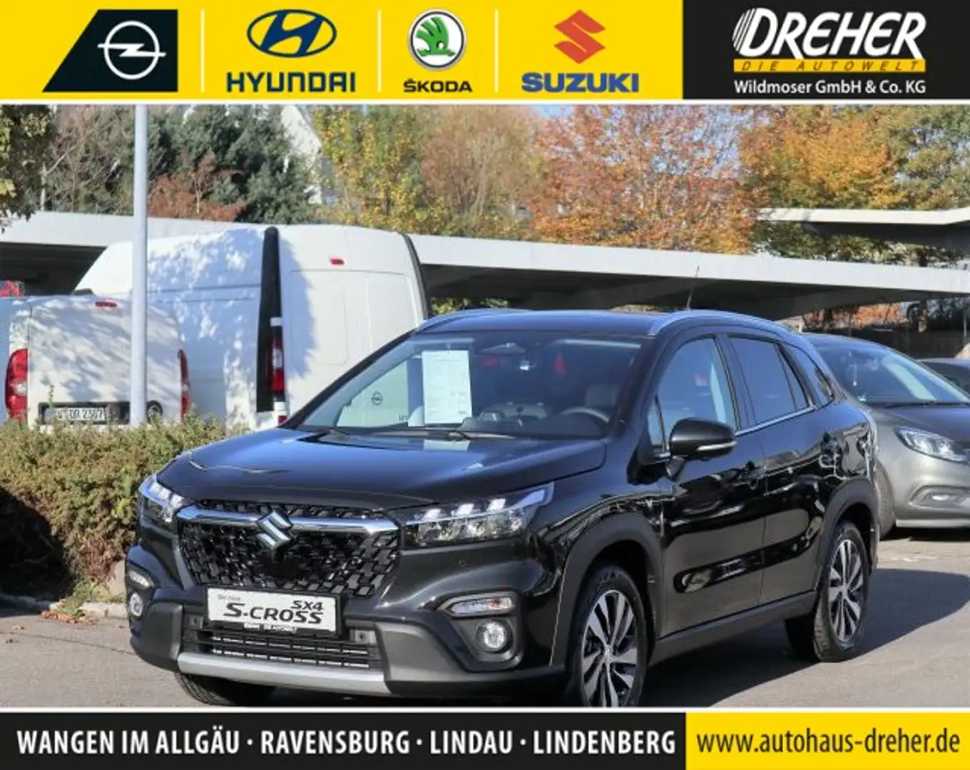 Suzuki SX4 S-Cross S-Cross / 23% unter NP /COMFORT + PLUS/ AL Schwarz - 1