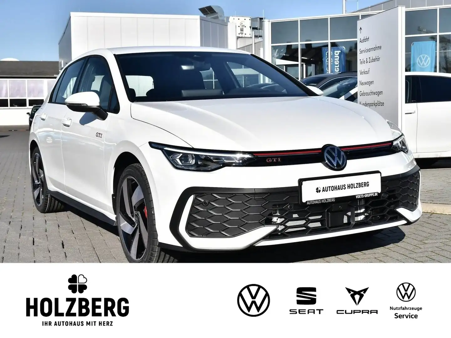 Volkswagen Golf GTI 2.0 l TSI DSG BUSINESS+18"+AREA VIEW Weiß - 2