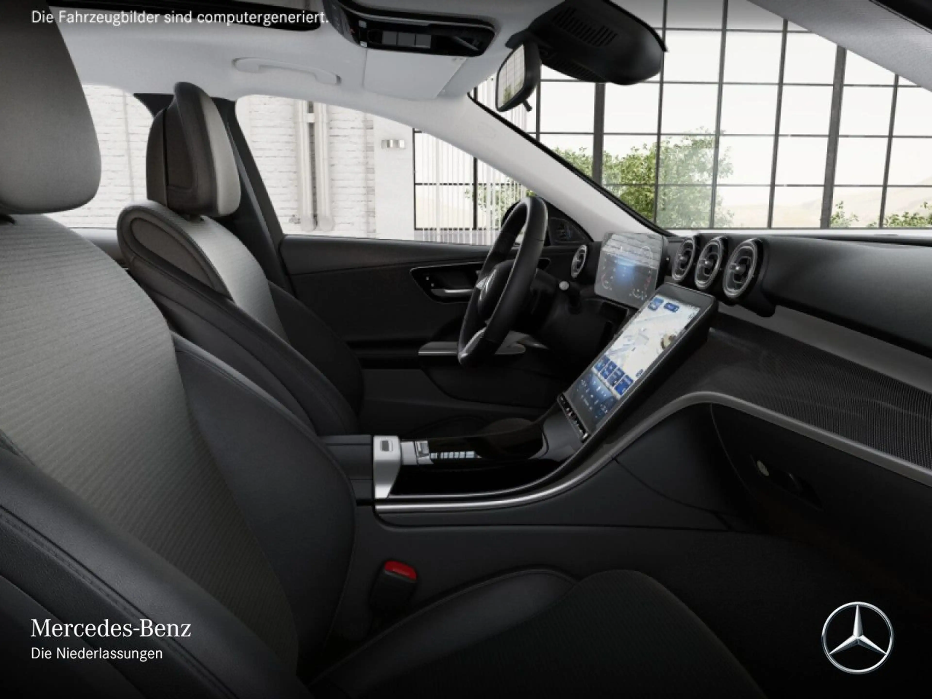 Mercedes-Benz C 300 de T 4M AVANTG+PANO+360+AHK+BURMESTER+TOTW — photo 12