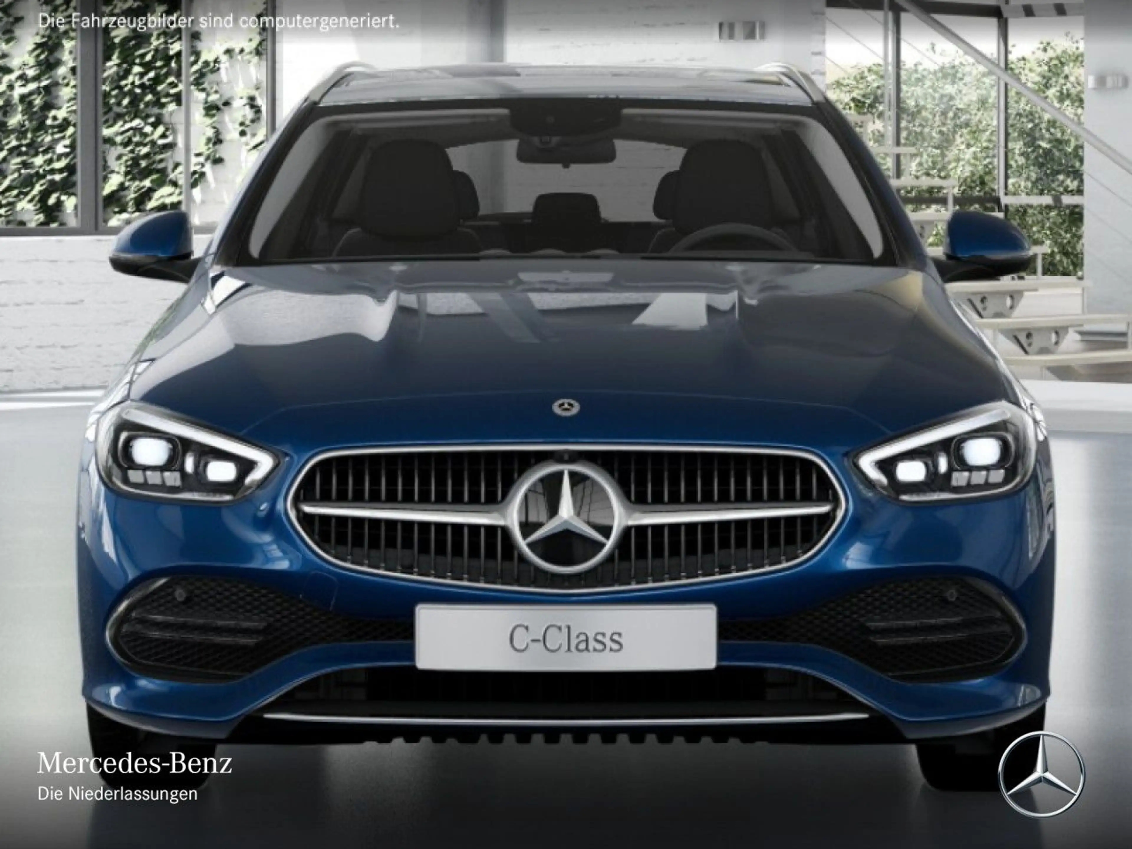 Mercedes-Benz C 300 de T 4M AVANTG+PANO+360+AHK+BURMESTER+TOTW — photo 8
