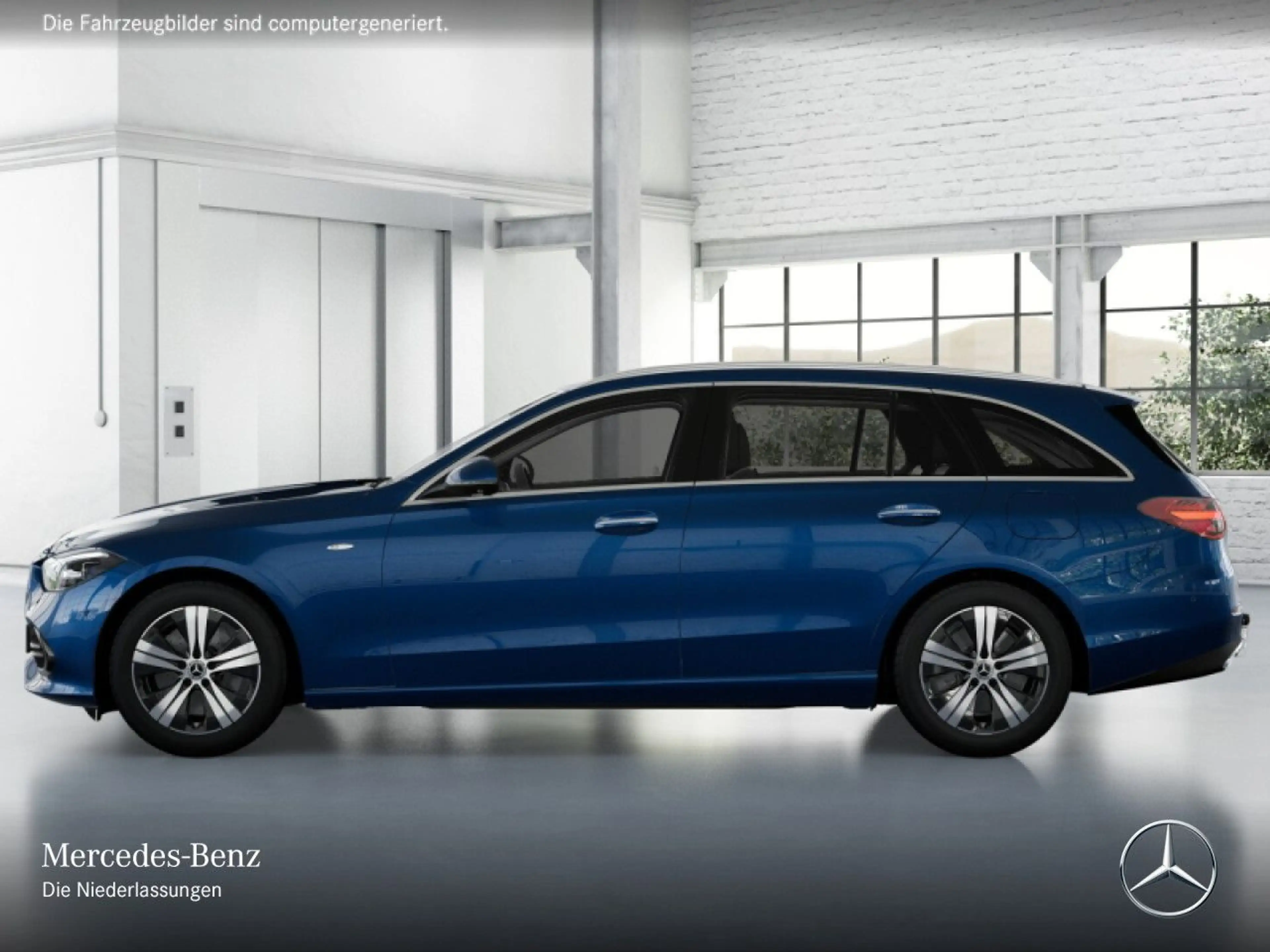 Mercedes-Benz C 300 de T 4M AVANTG+PANO+360+AHK+BURMESTER+TOTW — photo 6