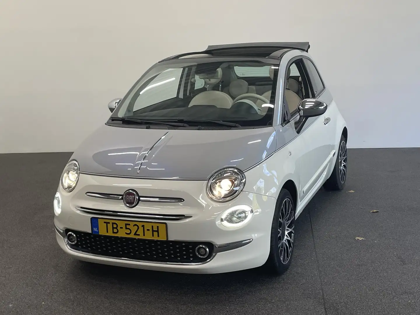 Fiat 500C 0.9 TwinAir Turbo Collezione Automaat Navigatie Ap Blanc - 2