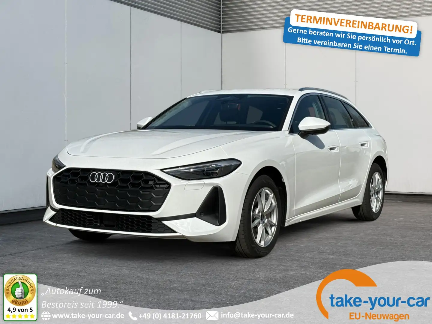 Audi A5 Avant NAVI+PDC+SHZ+EL.HECKKL.+17 LM TFSI 110 kW... Weiß - 1