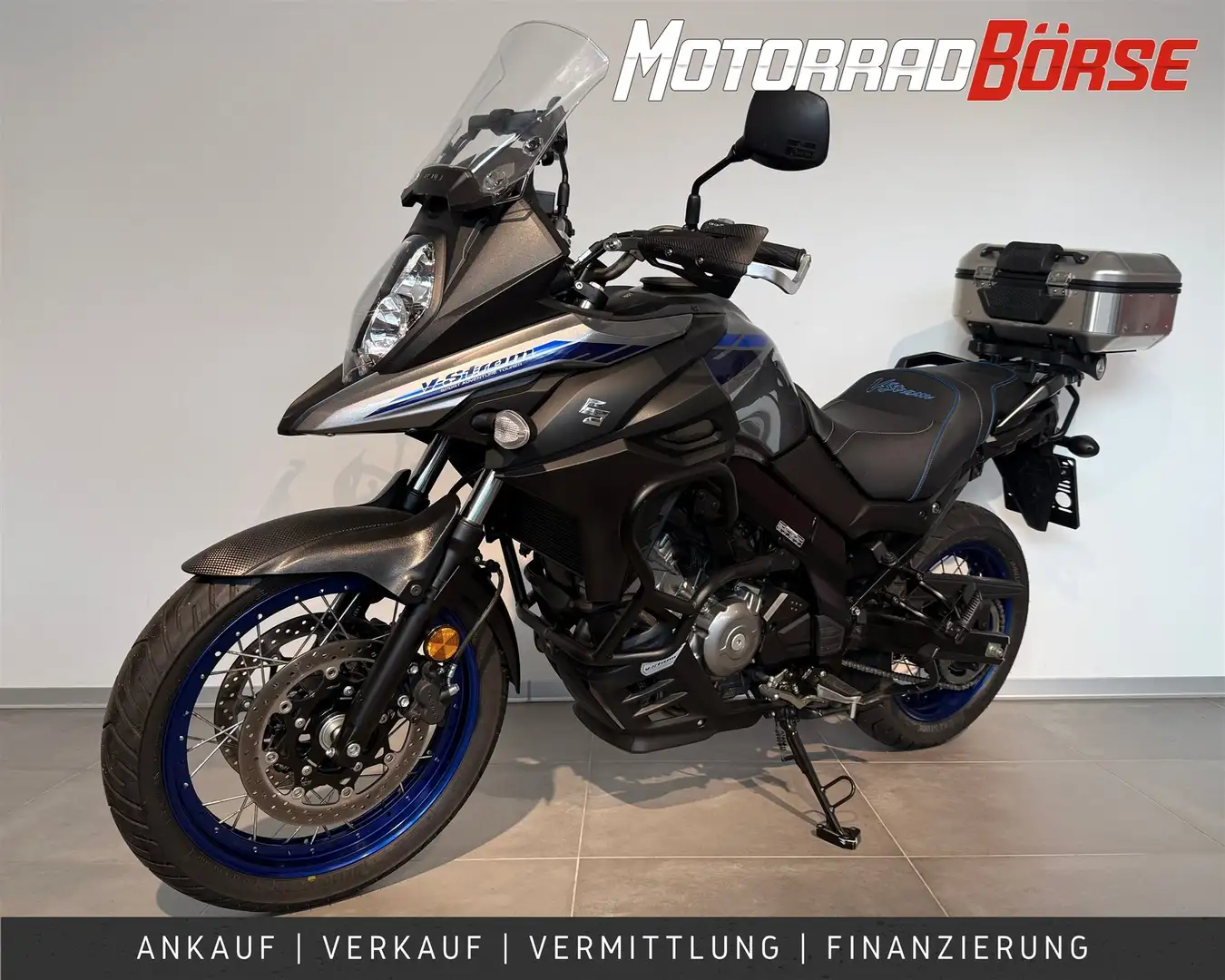 Suzuki V-Strom 650 Teilzahlung ab 70 Euro monatlich Grau - 1