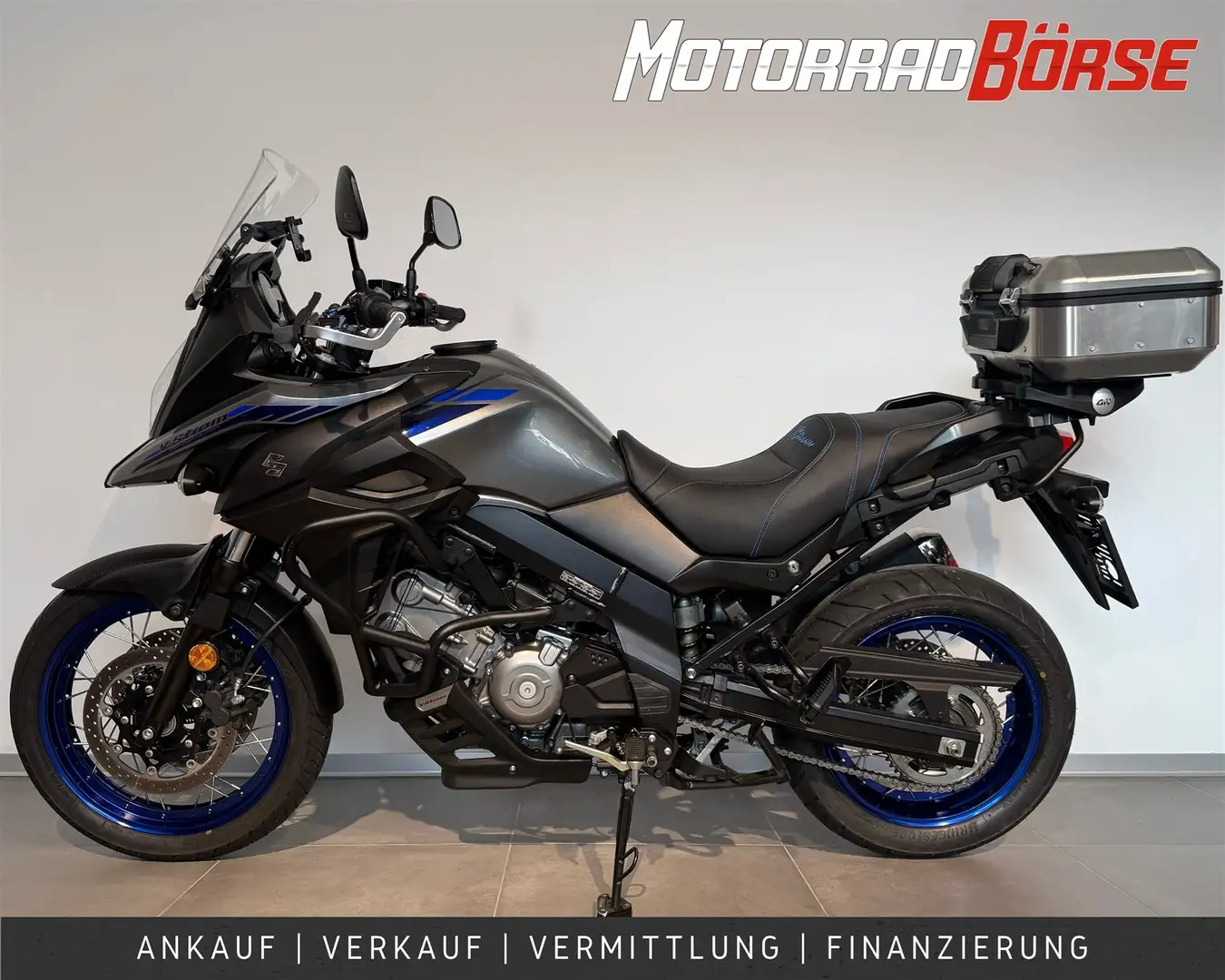 Suzuki V-Strom 650 Teilzahlung ab 70 Euro monatlich Grau - 2
