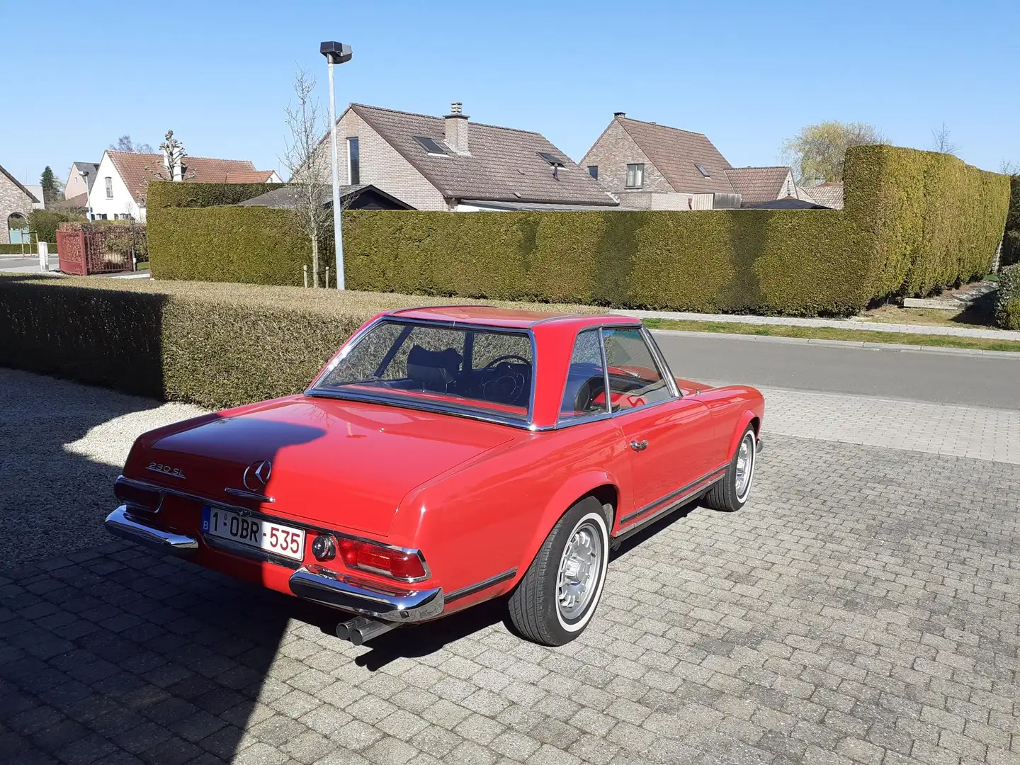 Mercedes-Benz SL 230 matching numbers Roşu - 2